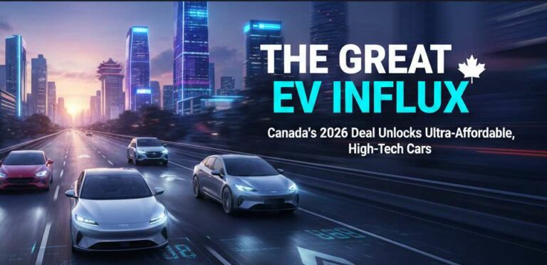 The Great EV Influx: What the 2026 Canada-China Trade Deal Means for Your Next Car