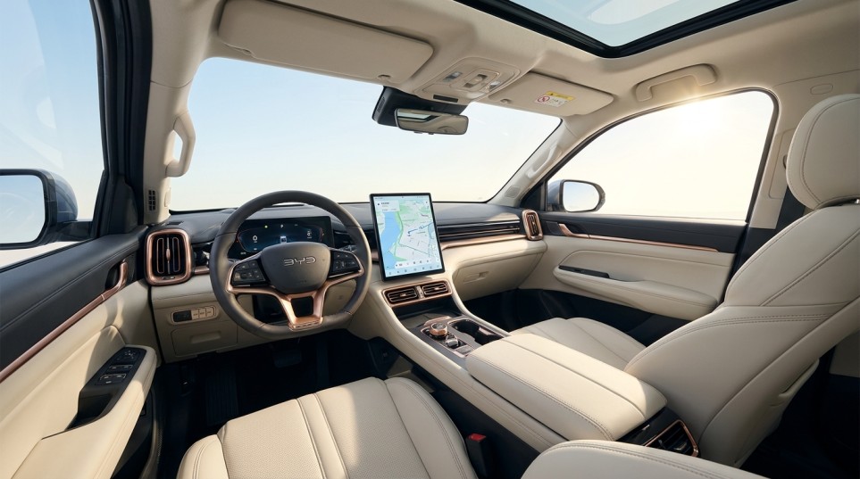 2026 BYD Shark Canada premium interior
