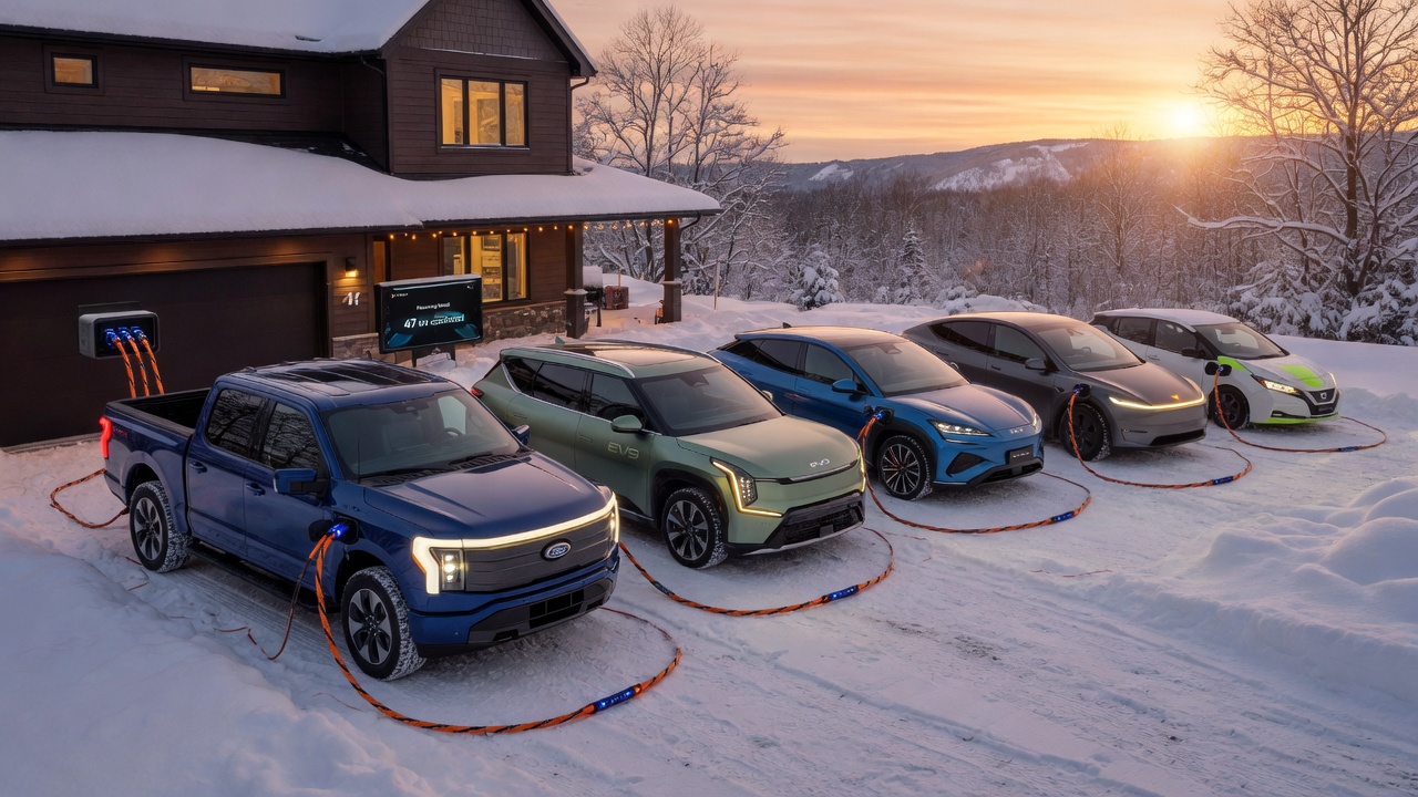 Top EVs that support V2H Bidirectional Charging in Canada 2026