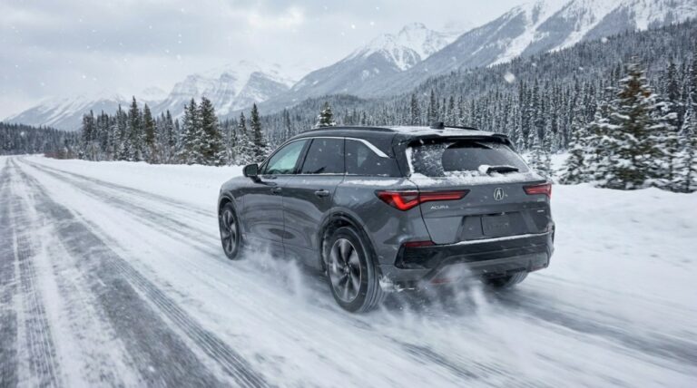 2026 Acura ZDX Canada winter range and performance