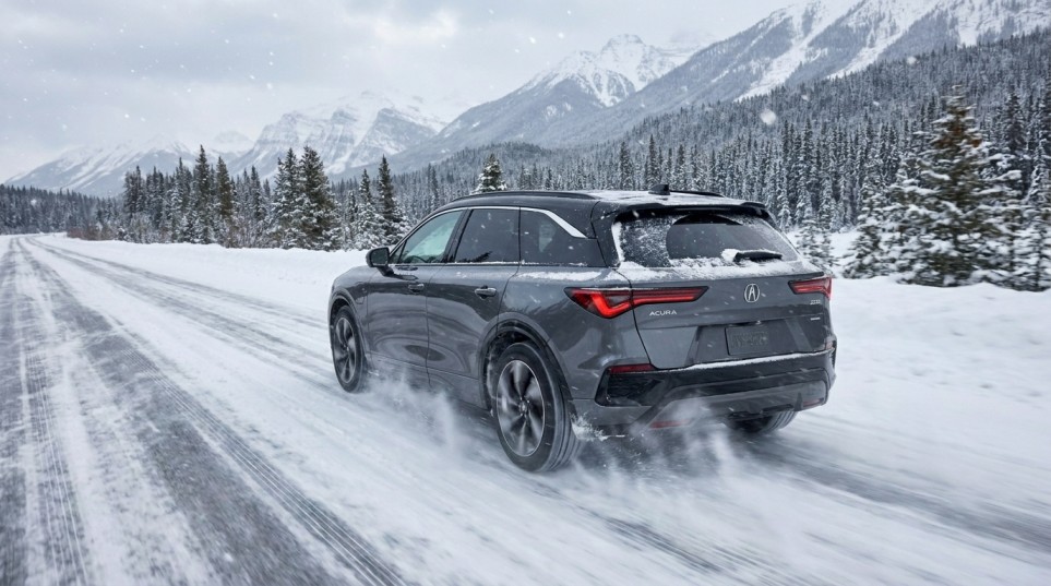 2026 Acura ZDX Canada winter range and performance