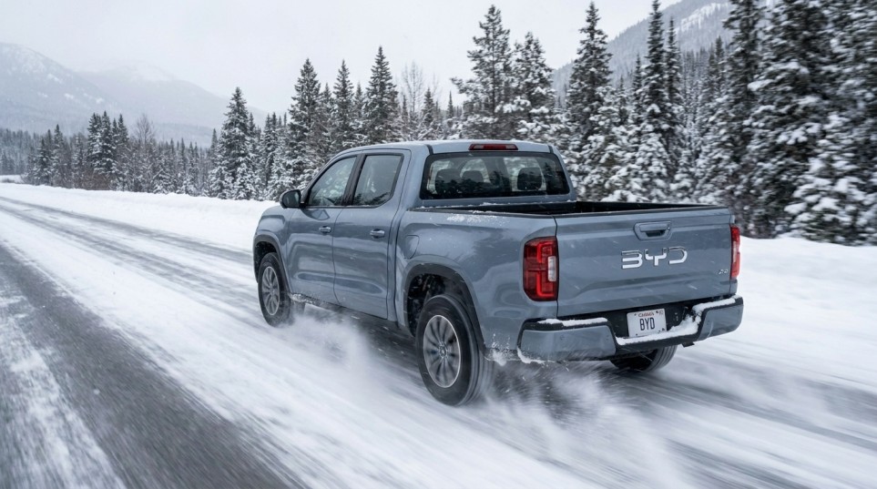 2026 BYD Shark Canada winter range and performance