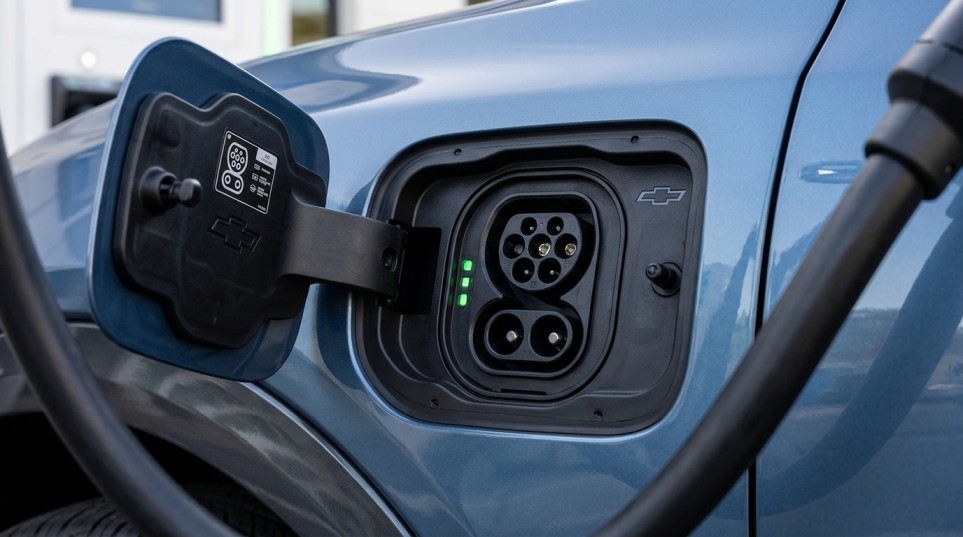 Chevrolet Equinox EV charging port