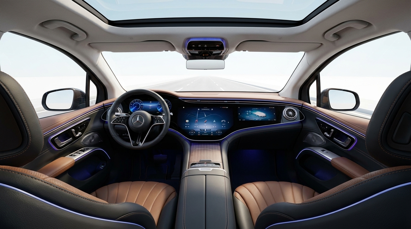 2026 Mercedes EQE SUV Canada premium interior and cabin