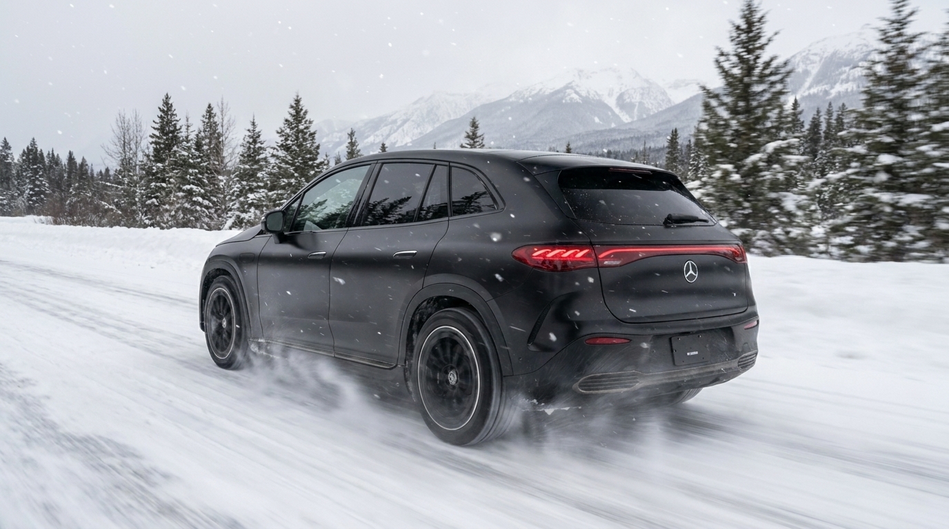 2026 Mercedes EQE SUV Canada winter range and performance