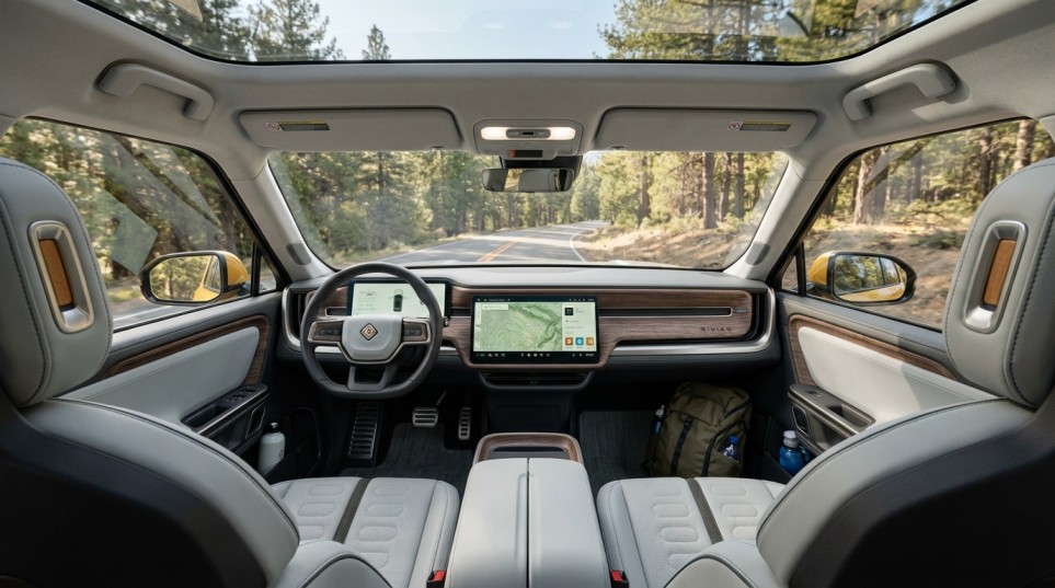 2026 Rivian R2 Canada premium functional interior