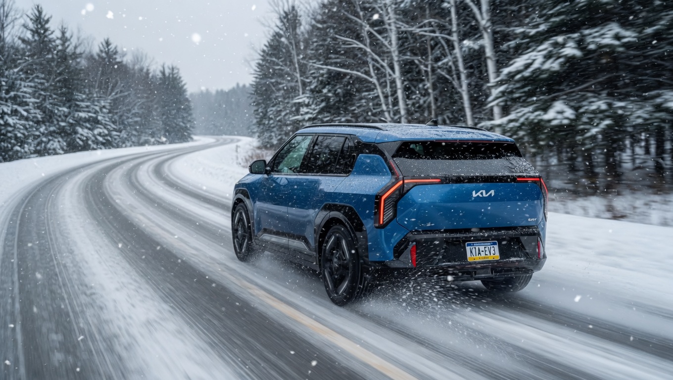 2026 Kia EV3 Canada winter range and performance