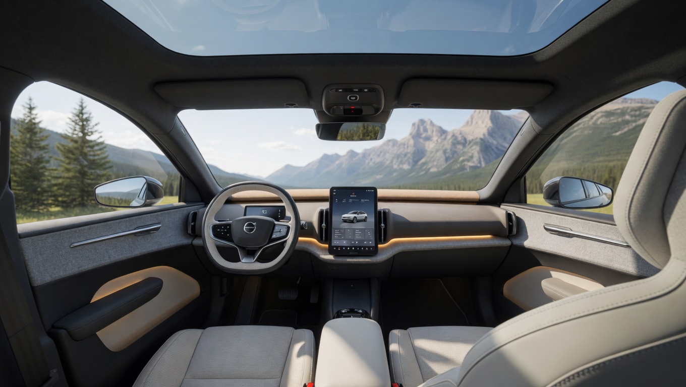 2026 Volvo EX30 Canada premium interior and cabin