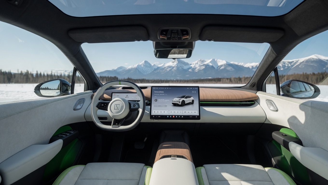 2026 Zeekr X Canada premium interior and cabin