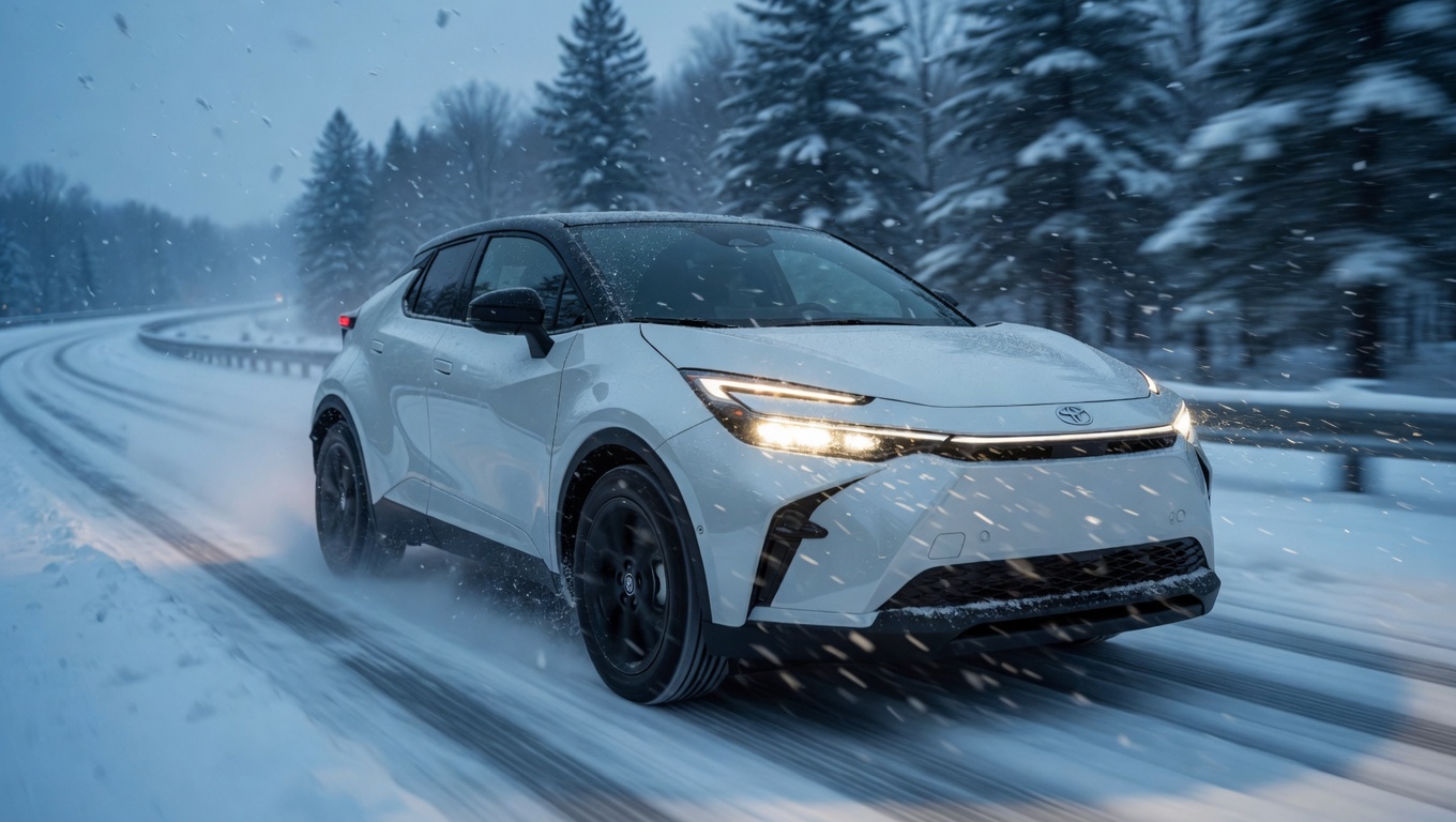 2026 Toyota C-HR EV Canada winter range and performance test