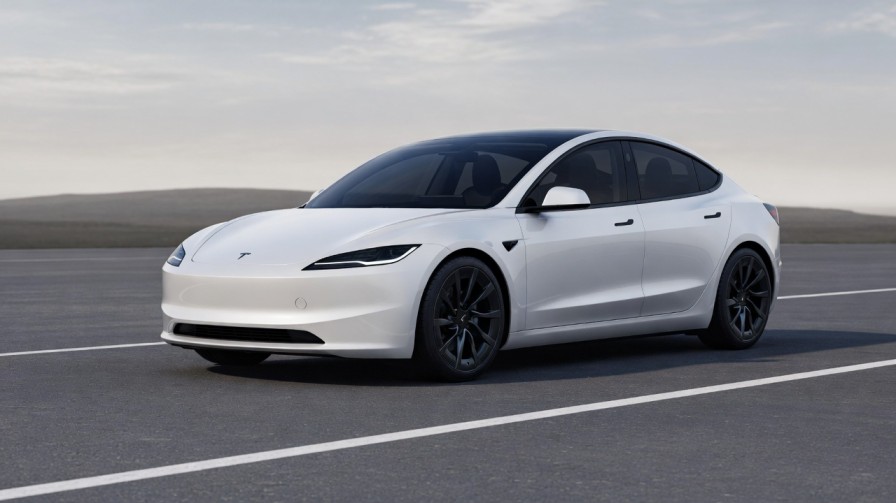 Tesla Model 3 Rear Wheel Drive clean view