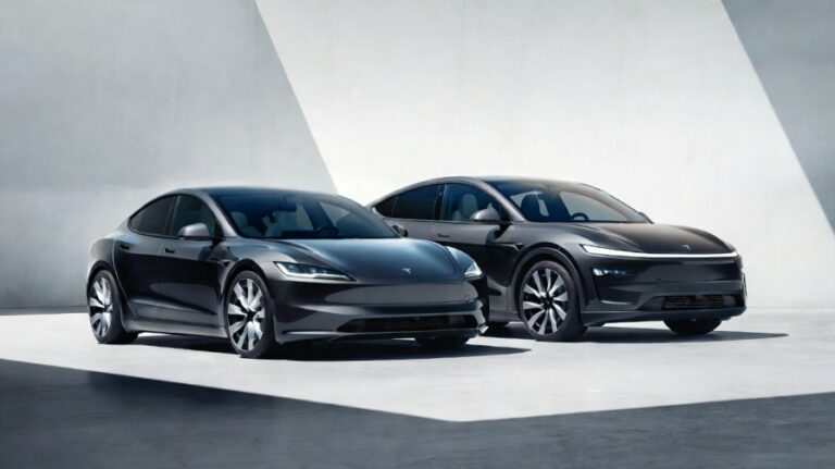 Tesla and Chinese electric vehicle comparison professional image