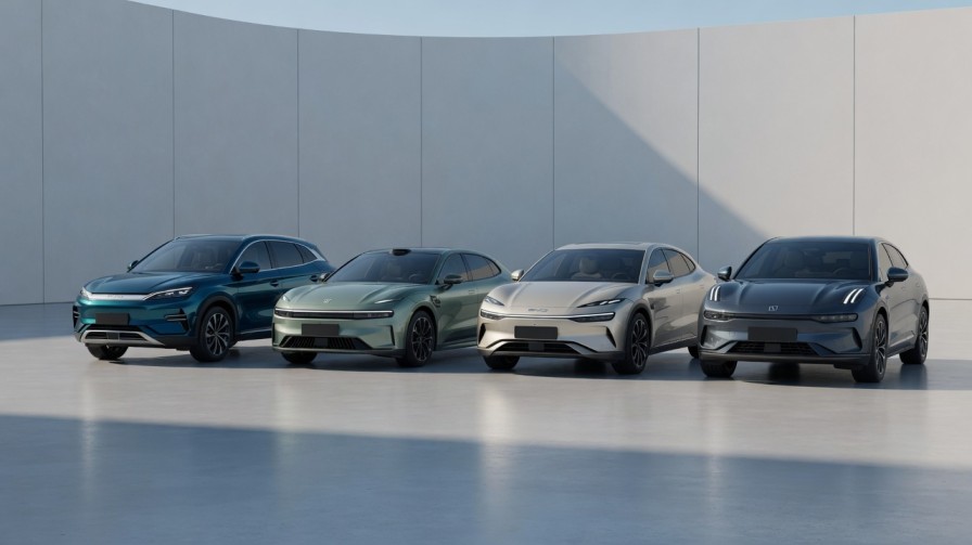 Chinese EVs Canada 2026 vehicles clean professional view