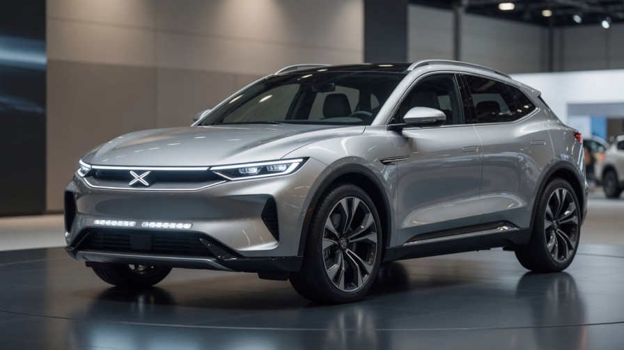 Foxconn Cavira electric SUV front three-quarter view real design