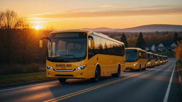 Growth of Electric School Buses in Canada