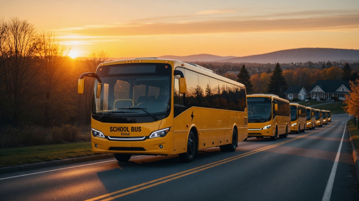 Growth of Electric School Buses in Canada