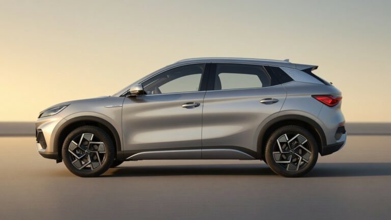 BYD Atto 3 2026 facelift side view