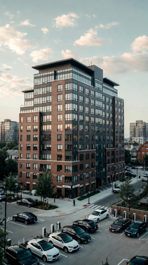 Canadian condominium parking with limited EV charging access