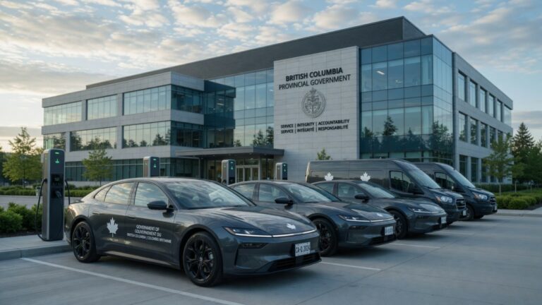 Electric vehicles in Canadian government fleet