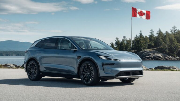 Electric vehicle with new Canada EV incentives 2026