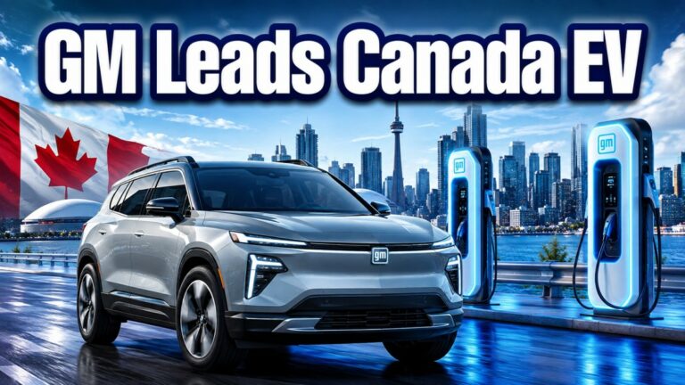 Canada EV Sales 2026 led by General Motors electric vehicles