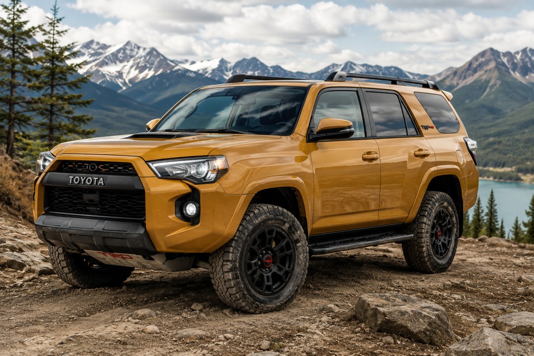 Toyota 4Runner TRD Pro in new Hot Honey paint
