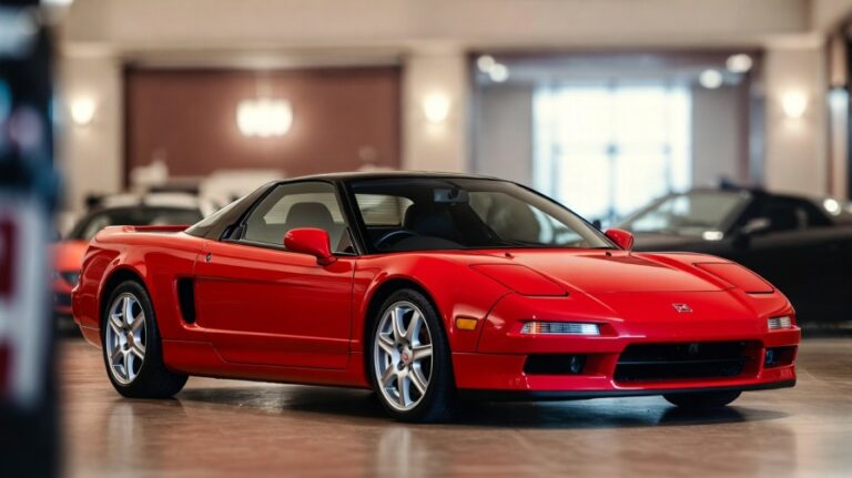 1991 Formula Red Acura NSX similar to Ayrton Senna’s personal car heading to auction