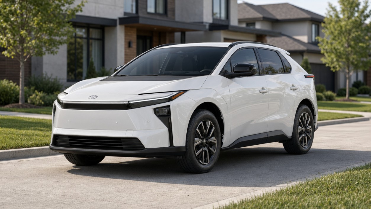 2026 Toyota bZ XLE electric SUV in Canada, the trim most likely to qualify for the EVAP rebate