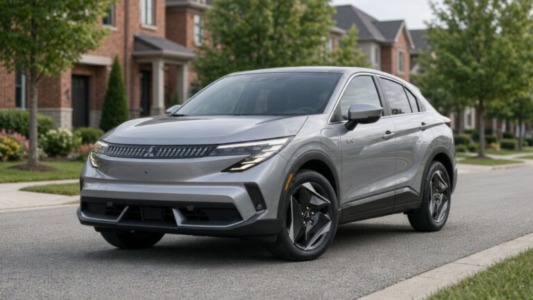 2027 Mitsubishi Eclipse Sportback electric crossover in Canada, priced from $48,998 with up to 454 km range